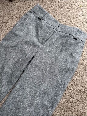J. Crew Gray Tweed Trousers